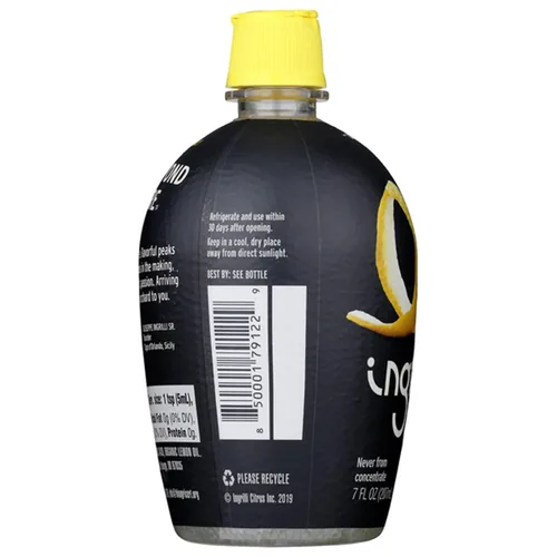 Vista 6 de Ingrilli Exprimidor de limón orgánico, botella de 7 onzas líquidas (paquete de 6)