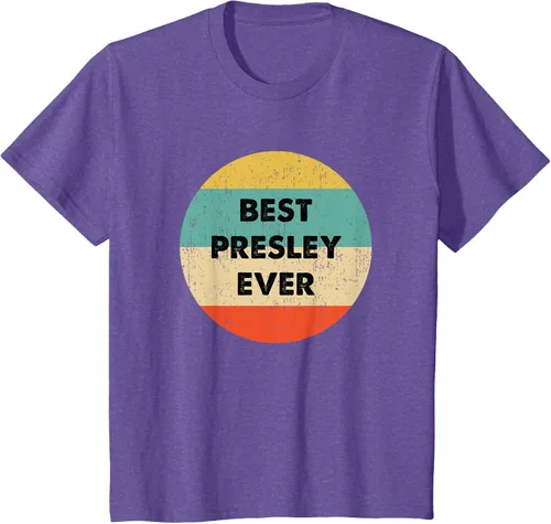 Vista 59 de Camiseta Presley Name, Negro, S