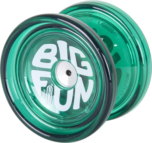 Vista 2 de Duncan Toys Big Fun - Yoyó color aguamarina, sin respuesta, yoyó de nivel profesional, rodamiento cóncavo