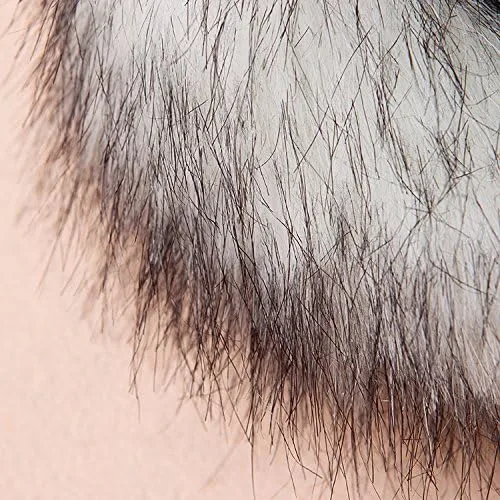 Vista 6 de DRESHOW Fox Fur Tail Cosplay Party Costume Super Huge Fluffy Tail for Teen Adult