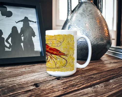 Vista 5 de Caroline's Treasures 8126CM15 - Taza de café de cerámica apta para lavavajillas, apta para microondas, 15 onzas, multicolor
