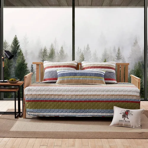Vista 18 de Set de colcha Eddie Bauer de algodón, Algodón, King