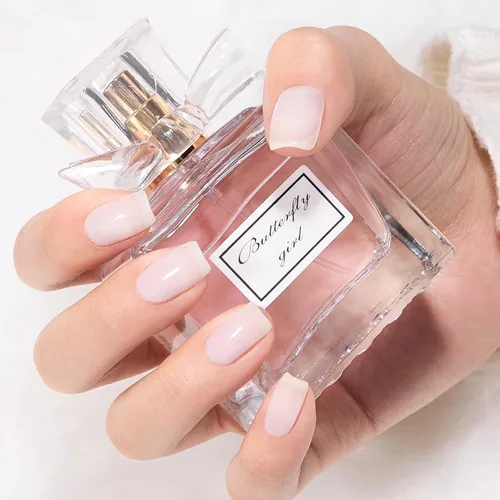 Vista 3 de COSMOO Esmalte de uñas Jelly White, 0.4 fl oz, esmalte de uñas transparente blanco transparente de secado rápido para esmalte de uñas, 0.41 onzas