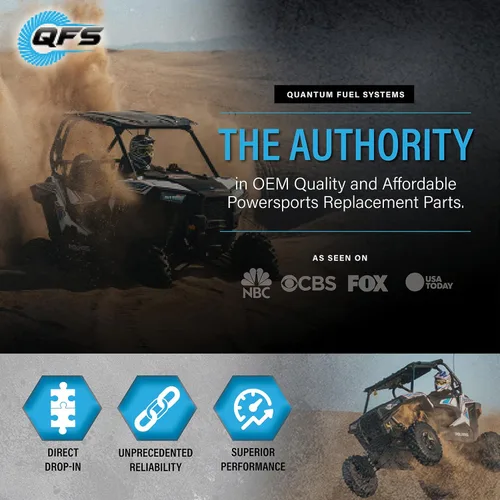 Vista 2 de QFS Regulador de presión de combustible para modelos Polaris RZR 900 y 1000 2014-2024, 400 KPA, restaura el rendimiento del equipo original