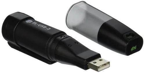 Vista 2 de Lascar Electronics Registrador de datos de voltaje USB EL-USB-3, proceso, más de 32,000 lecturas, 1 año de duración de la batería