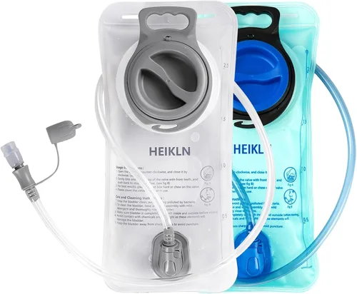 Vista 8 de HEIKLN Hydration Bladder 1.5L-2L-2.5L-3L,Leak Proof Water Reservoir, BPA Free Military Water Storage Bladder Bag Hydration Pack Replacement Easy