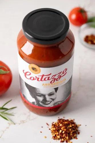 Vista 7 de Cortazzo Foods Salsa Arrabiata Pasta, 25 OZ