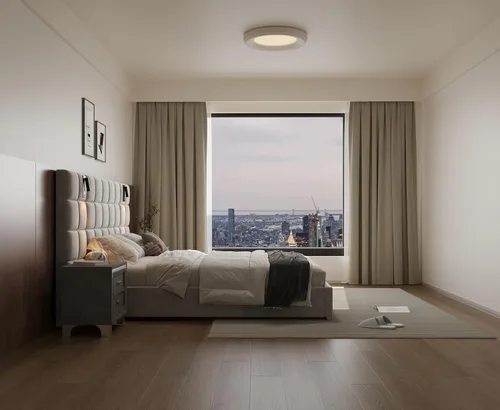 Vista 4 de base de cama de plataforma tamaño queen con 1 mesita de noche de conjunto 1+1, elegante cama tapizada de terciopelo con cabecero acolchado