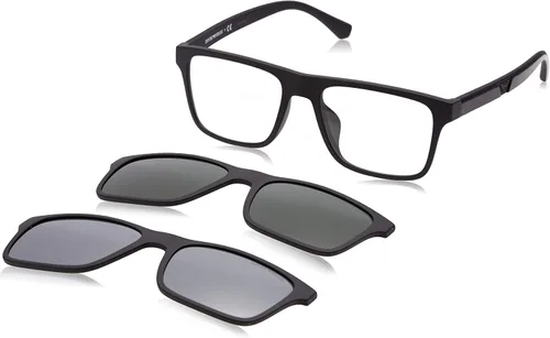 Vista 5 de Gafas de sol Emporio Armani EA 4115 F Ajuste asiático 58011W Negro Mate