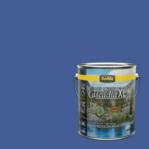 Vista 50 de Rodda Paint CASCADIA XL - Pintura satinada e imprimación para exteriores en uno, cuarto de galón, ancla
