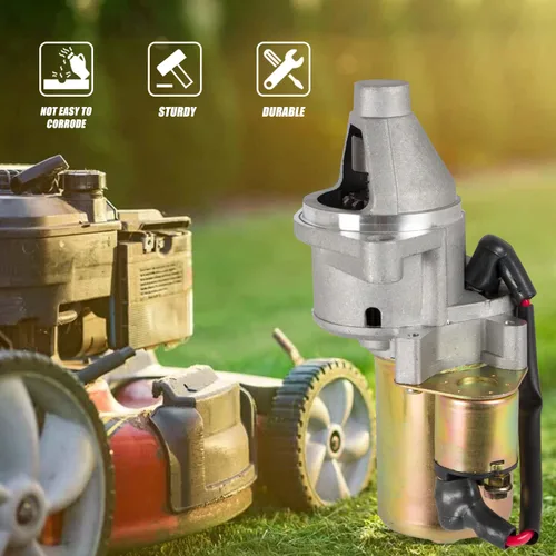 Vista 4 de Motor de arranque compatible con Honda GX340 GX390 GX420 11HP 13HP 16HP Afron, Allmand, Ditch Witch, con solenoide. Reemplaza 1280002750