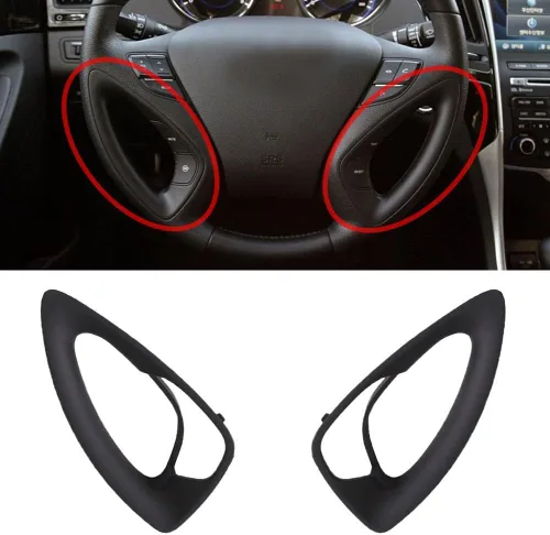 Vista 2 de AutomotiveApple Vender, OEM genuino volante ornamento 2-pc Set para 2011 ~ 2013 Hyundai i45 : Sonata YF