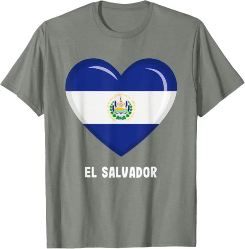 Vista 34 de Camiseta Bandera de El Salvador Camiseta salvadoreña