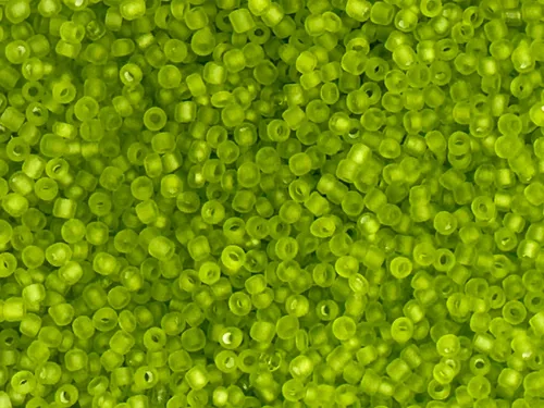 Vista 30 de Tamaño de las cuentas de semillas: 11/0 50 gr / 1.76 oz (ámbar plateado forrado)