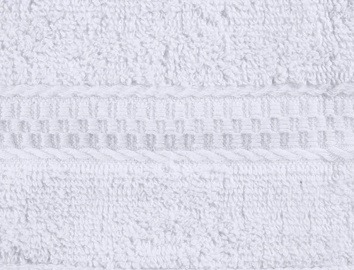 Vista 7 de Paños Utopia Luxury de 100% algodón ringspun y de cuidado fácil para máxima suavidad y absorción. Paquete de 12 (13 in x 13 in)
