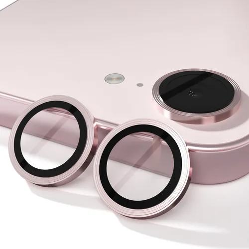 Vista 11 de Orzero Paquete de 3 protectores de lente de cámara para iPhone 17e / iPhone 16e, [instalación EZ] [compatible con fundas] cubierta de lente de Negro