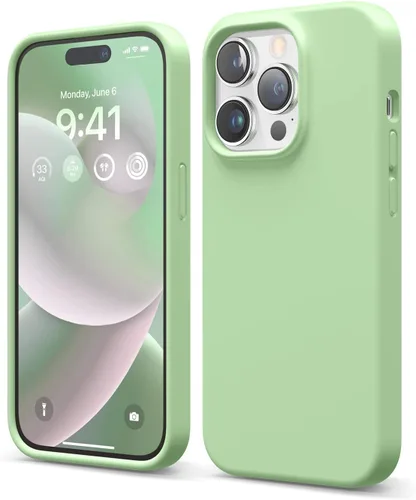 Vista 24 de elago Compatible con Funda para iPhone 14 Pro, Funda de Silicona Líquida, Cubierta Protectora de Cuerpo Completo, A Prueba de Golpes, Funda Delgada