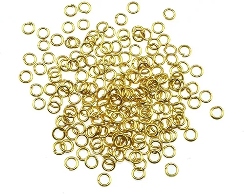 Vista 9 de HAO PRO Anillo de salto de estrella de 0.650 in de diámetro, aspecto elegante que evita los bordes afilados que se mantienen cerrados, seguros