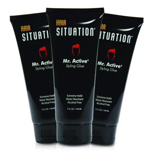 Vista 8 de Hair Situation Mr. Active Extreme Hold Gel y Neceser