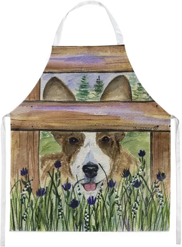 Vista 196 de Caroline's Treasures Delantal unisex Suzanne Staines Dogs Pastor australiano 8283