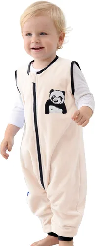 Vista 12 de Baby Sleep Sack Spring Autumn Warm Infant Walking Sleeping Bag with Legs Wearable Blankets Pajamas 1-4T