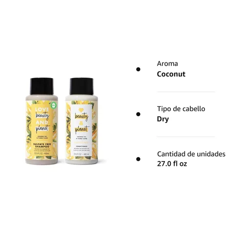 Vista 6 de Champú y acondicionador Love Beauty and Planet