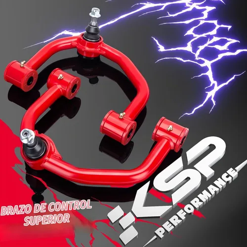 Vista 7 de KSP Brazo de Control Superior de 2-4" para F150 2004-2020, Brazo de Control de Repuesto del Mercado de Accesorios para Brazo de Fábrica/Stock Rojo