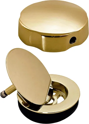 Vista 17 de Westbrass Moldura estándar para residuos de baño de accionamiento por cable, negro mate, D50T-62