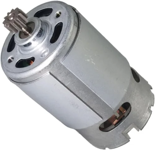 Vista 10 de RS550 9.6V 9 Dientes (Φ7.9mm) Motor para Destornillador, 9.6-25V 9-15 Dientes 25000 RPM Reemplazo para Taladro de Batería y Herramientas Eléctricas