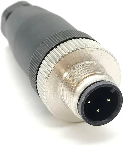 Vista 11 de Elecbee Conector de cable M12 Circular Impermeable Enchufe de Aviación Terminación de Tornillo Instalable en Campo Desapantallamiento Recto