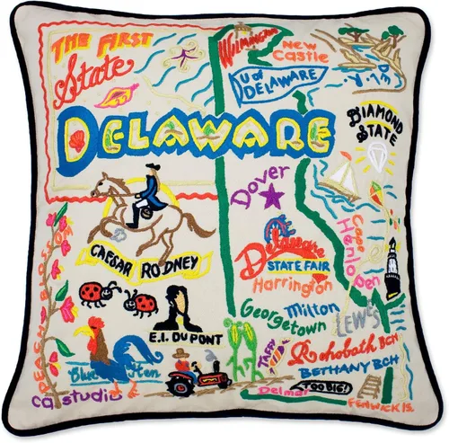 Vista 36 de Catstudio Portland (Oregon) - Almohada decorativa bordada