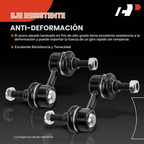 Vista 4 de A-Premium - Barra estabilizadora de enlace de barra estabilizadora delantera, conducción suave Compatible with Subaru Outback 05-09, Forester