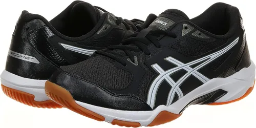 Vista 7 de ASICS Zapatos de voleibol Gel-Rocket 10 para hombre, Negro, M US