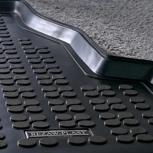 Vista 8 de Rezaw-Plast Tapete de goma compatible con Mercedes Benz Sprinter Van Mat 2007-2023, versión de carga, tapete de goma para piso, pieza central entre