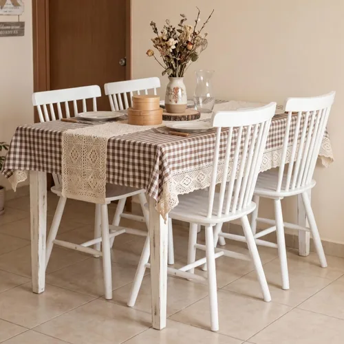 Vista 13 de Windsor - Juego de 2 sillas de comedor, sillas de madera con Negro