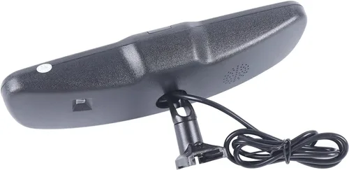 Vista 2 de Monitor de coche 4.3 pulgadas LCD espejo retrovisor de respaldo cámara reversa visión nocturna kit negro