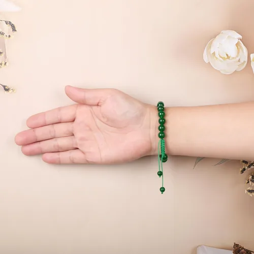 Vista 59 de AD Beads Pulseras de piedras preciosas unisex de 0.315 pulgadas (0.315 in), macramé curativo ajustable de 7 a 9 pulgadas Usa esta pulsera