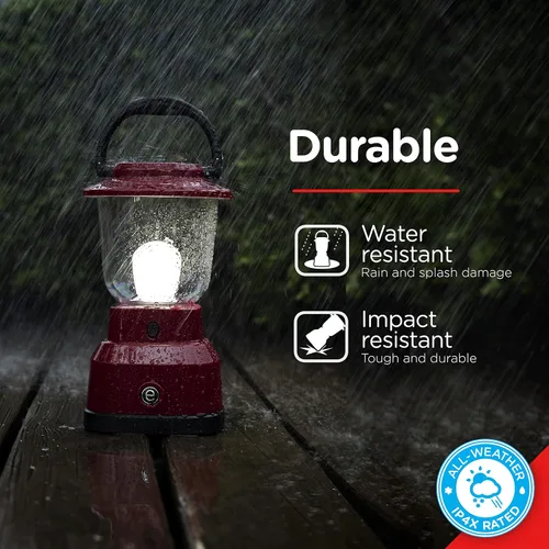 Vista 5 de Enbrighten - Linterna LED para camping, a pilas y con carga USB