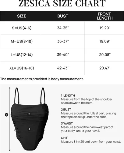 Vista 6 de ZESICA Corsé sexy para mujer, con tirantes delgados, espalda descubierta, Y2K, club, fiesta, corsé