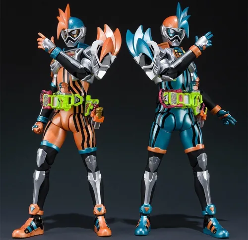 Vista 2 de bandai tamashii nations S.H. Figuarts Kamen Rider ex-aid doble acción Gamer nivel XX "Kamen Rider ex-aid" figura de acción (LR juego)