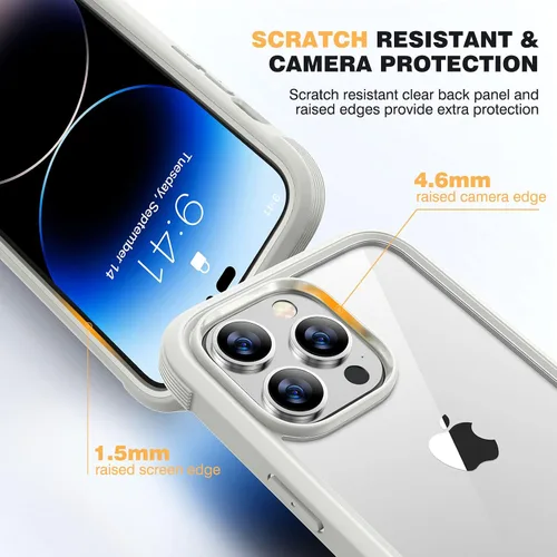 Vista 143 de DIACLARA - Funda transparente compatible con iPhone XR 6.1 pulgadas 2018
