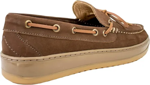 Vista 3 de FROGG TOGGS Zapato náutico de cuero para hombre Harbor Side Boat Athletic-Water