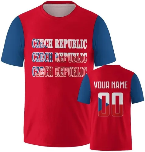 Vista 7 de Camisetas de fútbol nacionales personalizadas 2024 con diseño de fuentes, ropa personalizada con tus números de nombre para hombres, mujeres