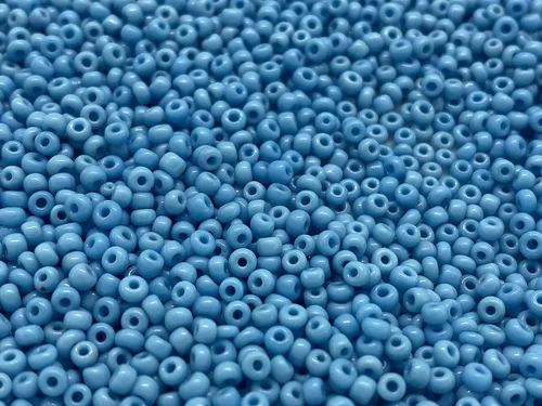Vista 45 de Tamaño de las cuentas de semillas: 11/0 50 gr / 1.76 oz (ámbar plateado forrado)