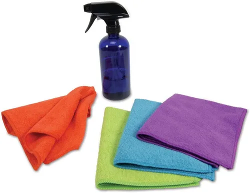 Vista 3 de EAI Education Paños de microfibra grandes CleanWipe® - Juego de 24