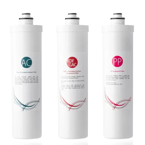 Vista 18 de iSpring CUA4-BLK - Sistema de filtro de agua para debajo del fregadero, filtro de agua de ultrafiltración de 4 etapas sin tanque de alta capacidad