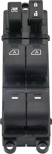 Vista 5 de Interruptor de ventana para Nissan Pathfinder 2007 2008 2009 2010 2011 2012. Interruptor maestro de vidrios de puerta de control. Sustituye a