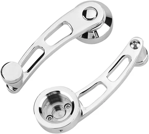 Vista 2 de Qiilu Mango pequeño para tornillo hexagonal, 2 piezas de manivela para ventana de coche, accesorio para mayores