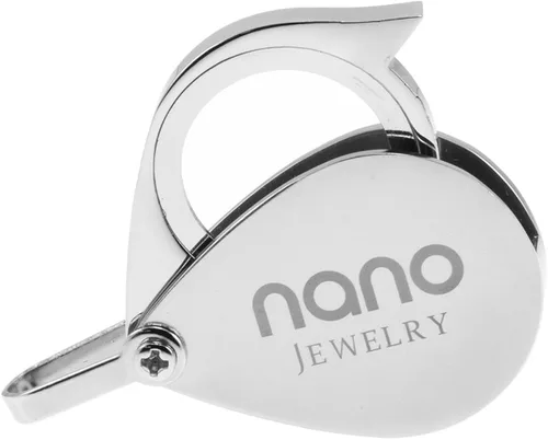 Vista 6 de NanoStyle Collar de latido de corazón para hombre en más de 100 idiomas dije de regalo para el día de San Valentín oro puro con inscripciones