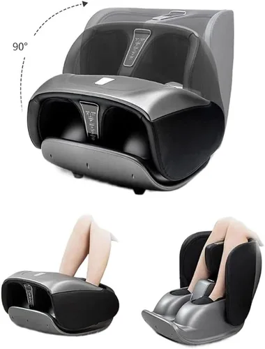 Vista 4 de TOEWOE Masajeador de pies con calor, masajeador Shiatsu de pies y pantorrillas, masajeador de pies de amasamiento profundo para aliviar el dolor